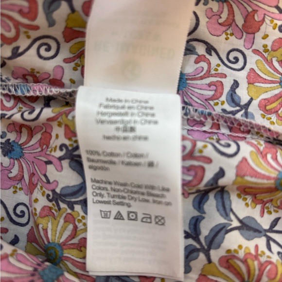 J. Crew Blouse in Liberty Fabric Floral Print Women’s Top Size S - Picture 5 of 5
